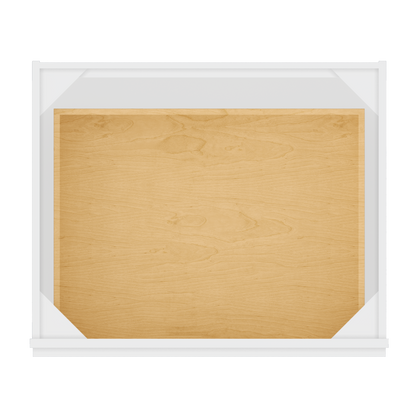 Linen Range Base Kitchen Cabinet LRB30 Alpina White LessCare 30 in. width 34.5 in. height 24 in. depth - Kitchen