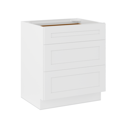 Linen Range Base Kitchen Cabinet LRB30 Alpina White LessCare 30 in. width 34.5 in. height 24 in. depth - Kitchen