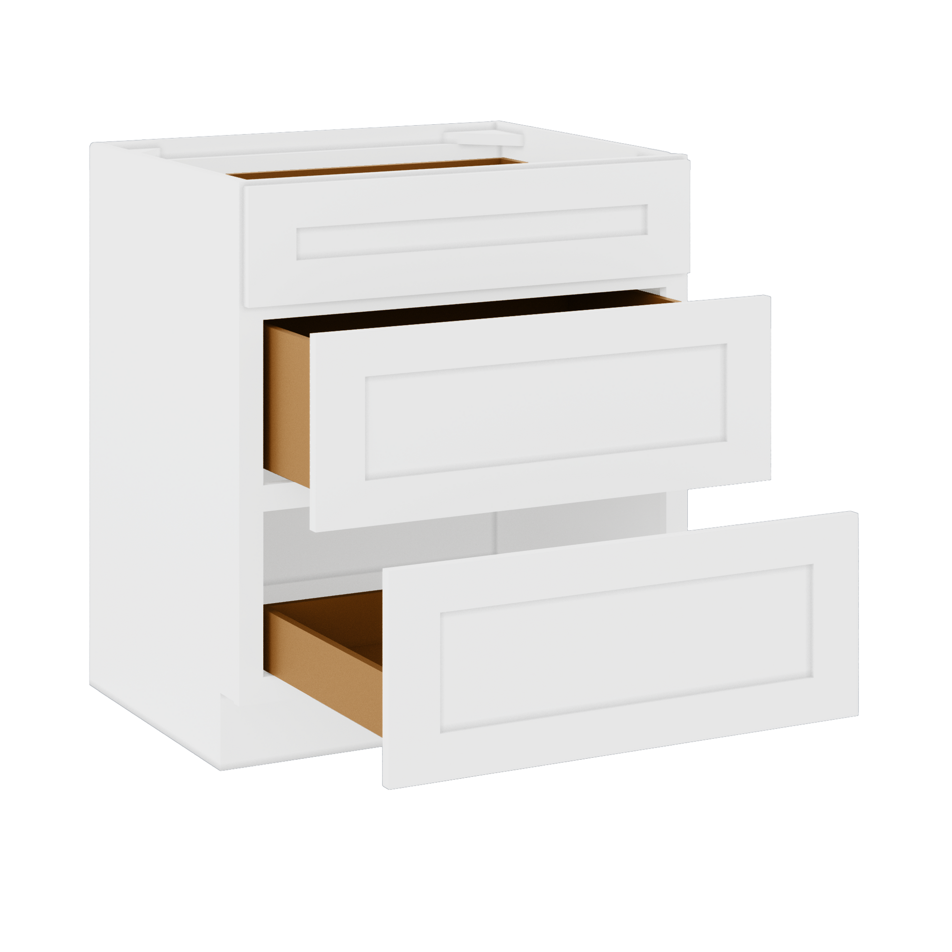 Linen Range Base Kitchen Cabinet LRB30 Alpina White LessCare 30 in. width 34.5 in. height 24 in. depth - Kitchen