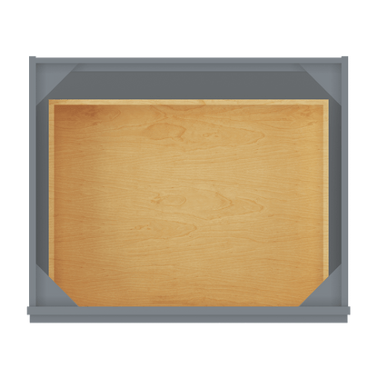 Linen Range Base Kitchen Cabinet LRB30 Colonial Gray LessCare 30 in. width 34.5 in. height 24 in. depth - Kitchen