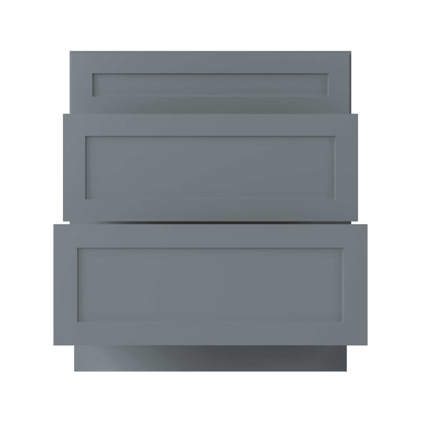Linen Range Base Kitchen Cabinet LRB30 Colonial Gray LessCare 30 in. width 34.5 in. height 24 in. depth - Kitchen