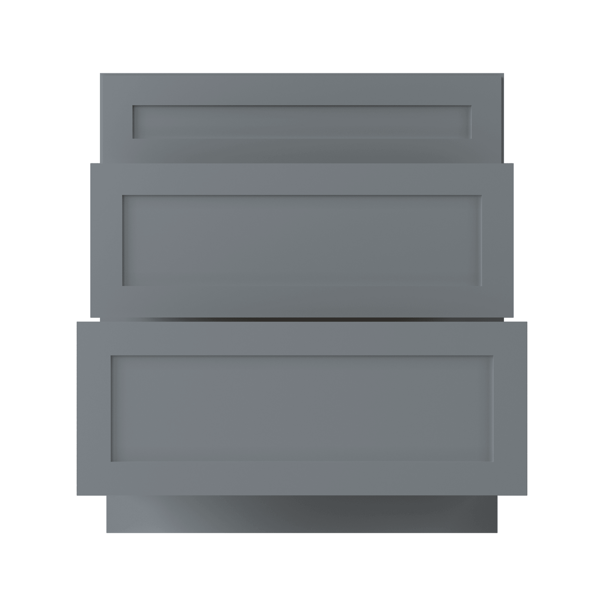 Linen Range Base Kitchen Cabinet LRB30 Colonial Gray LessCare 30 in. width 34.5 in. height 24 in. depth - Kitchen