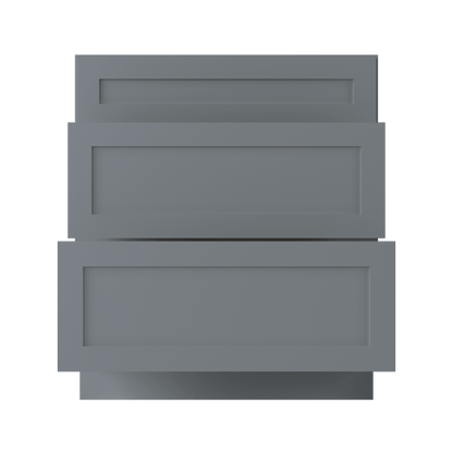 Linen Range Base Kitchen Cabinet LRB30 Colonial Gray LessCare 30 in. width 34.5 in. height 24 in. depth - Kitchen