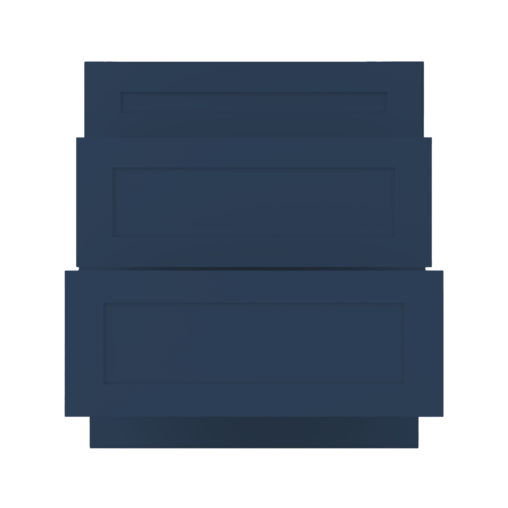 Linen Range Base Kitchen Cabinet LRB30 Danbury Blue LessCare 30 in. width 34.5 in. height 24 in. depth - Kitchen