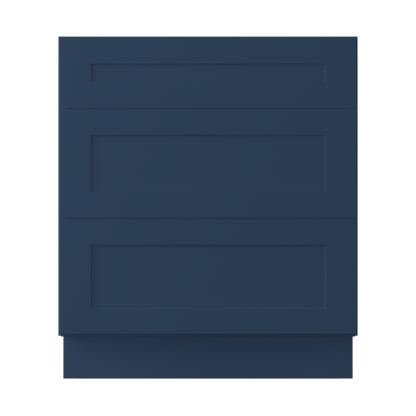 Linen Range Base Kitchen Cabinet LRB30 Danbury Blue LessCare 30 in. width 34.5 in. height 24 in. depth - Kitchen