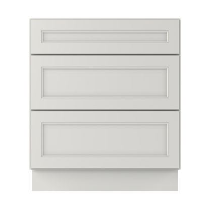 Linen Range Base Kitchen Cabinet LRB30 Milan Pearl 30 in. width 34.5 in. height 24 in. depth - Kitchen Cabinets