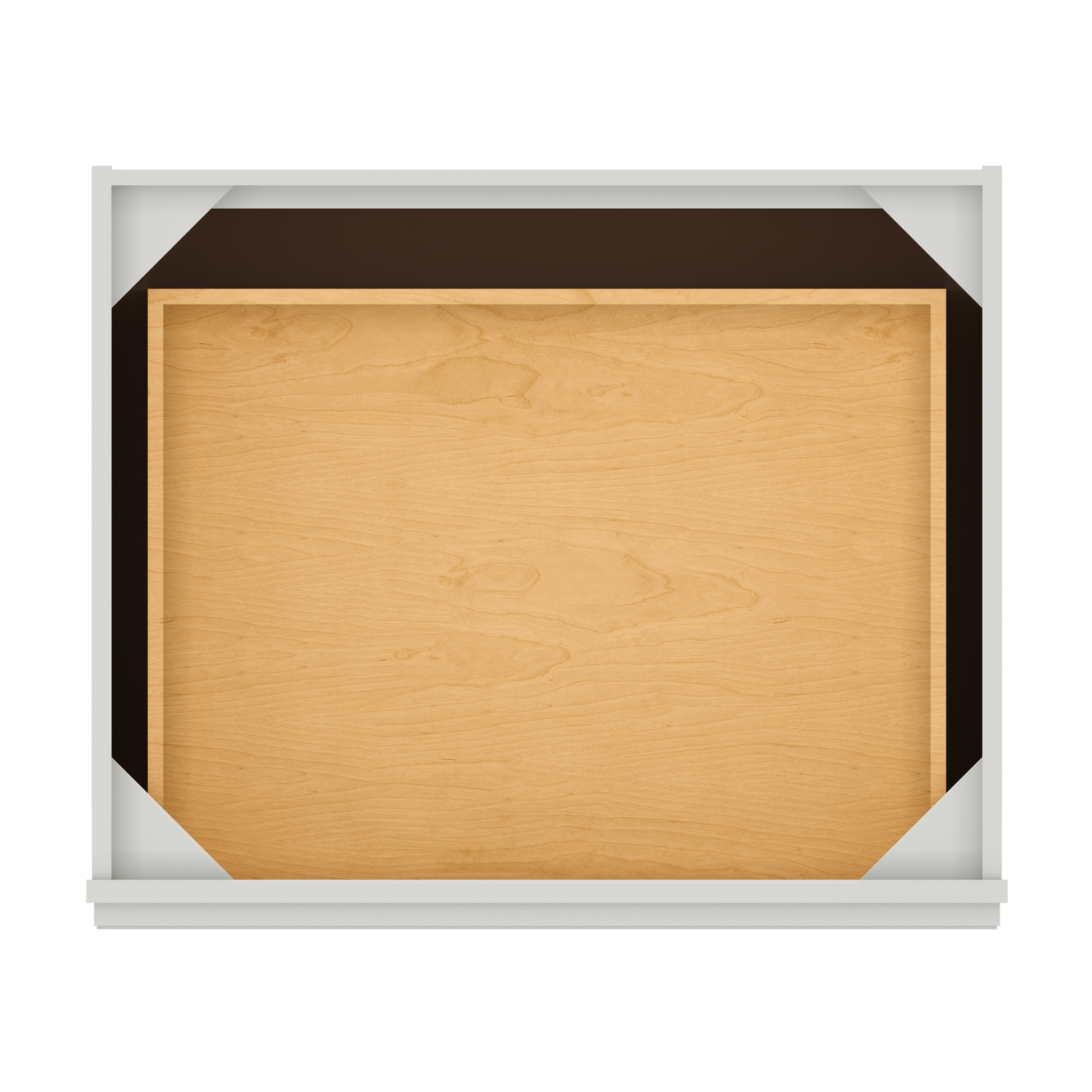 Linen Range Base Kitchen Cabinet LRB30 Milan Pearl 30 in. width 34.5 in. height 24 in. depth - Kitchen Cabinets