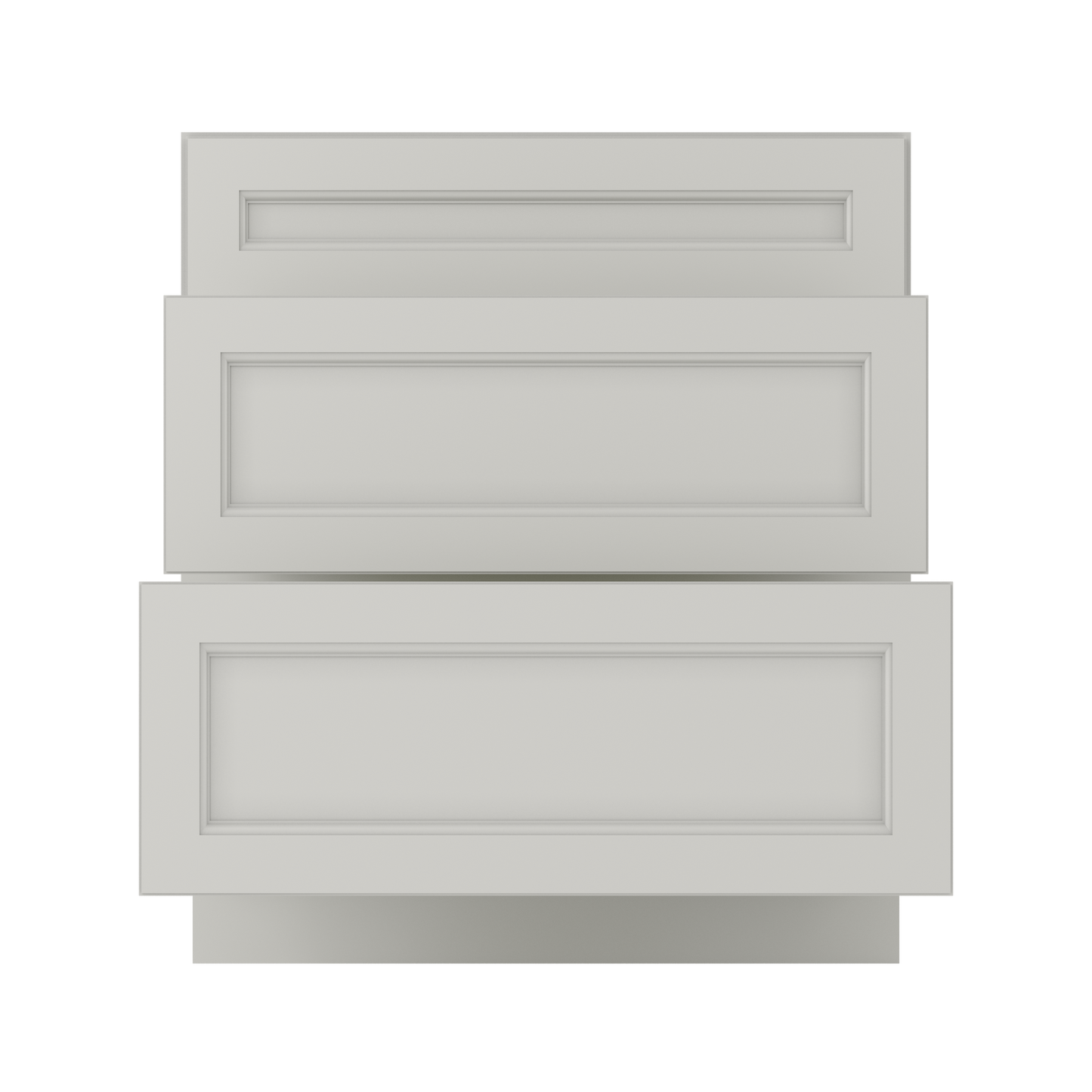 Linen Range Base Kitchen Cabinet LRB30 Milan Pearl 30 in. width 34.5 in. height 24 in. depth - Kitchen Cabinets