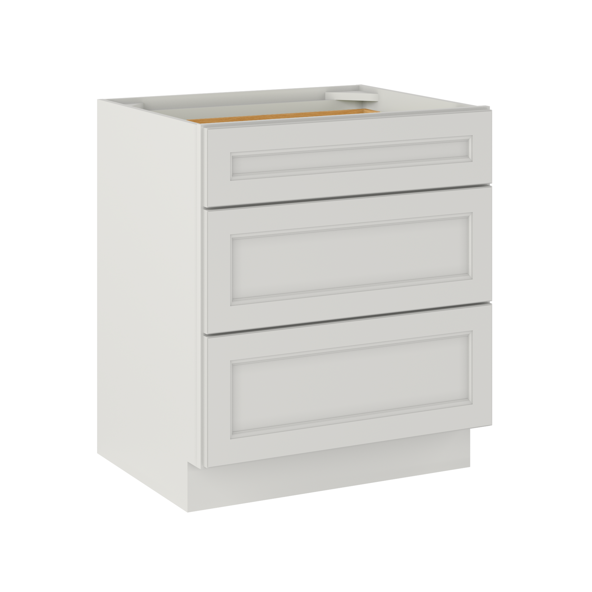 Linen Range Base Kitchen Cabinet LRB30 Milan Pearl 30 in. width 34.5 in. height 24 in. depth - Kitchen Cabinets
