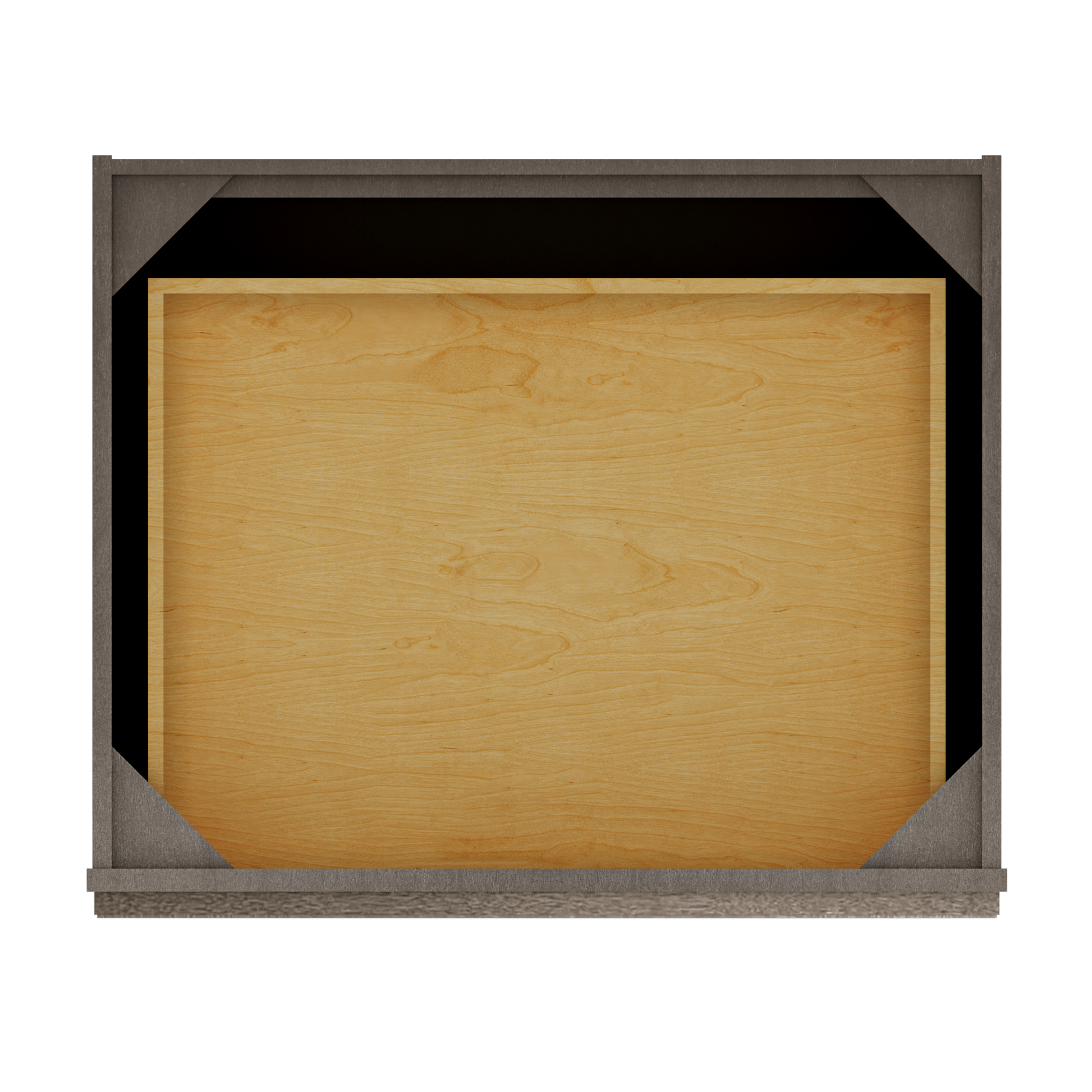 Linen Range Base Kitchen Cabinet LRB30 Milan Slate 30 in. width 34.5 in. height 24 in. depth - Kitchen Cabinets