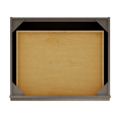 Linen Range Base Kitchen Cabinet LRB30 Milan Slate 30 in. width 34.5 in. height 24 in. depth - Kitchen Cabinets