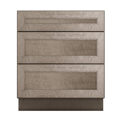 Linen Range Base Kitchen Cabinet LRB30 Milan Slate 30 in. width 34.5 in. height 24 in. depth - Kitchen Cabinets