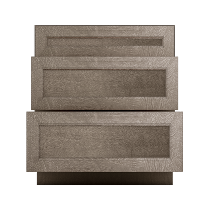 Linen Range Base Kitchen Cabinet LRB30 Milan Slate 30 in. width 34.5 in. height 24 in. depth - Kitchen Cabinets