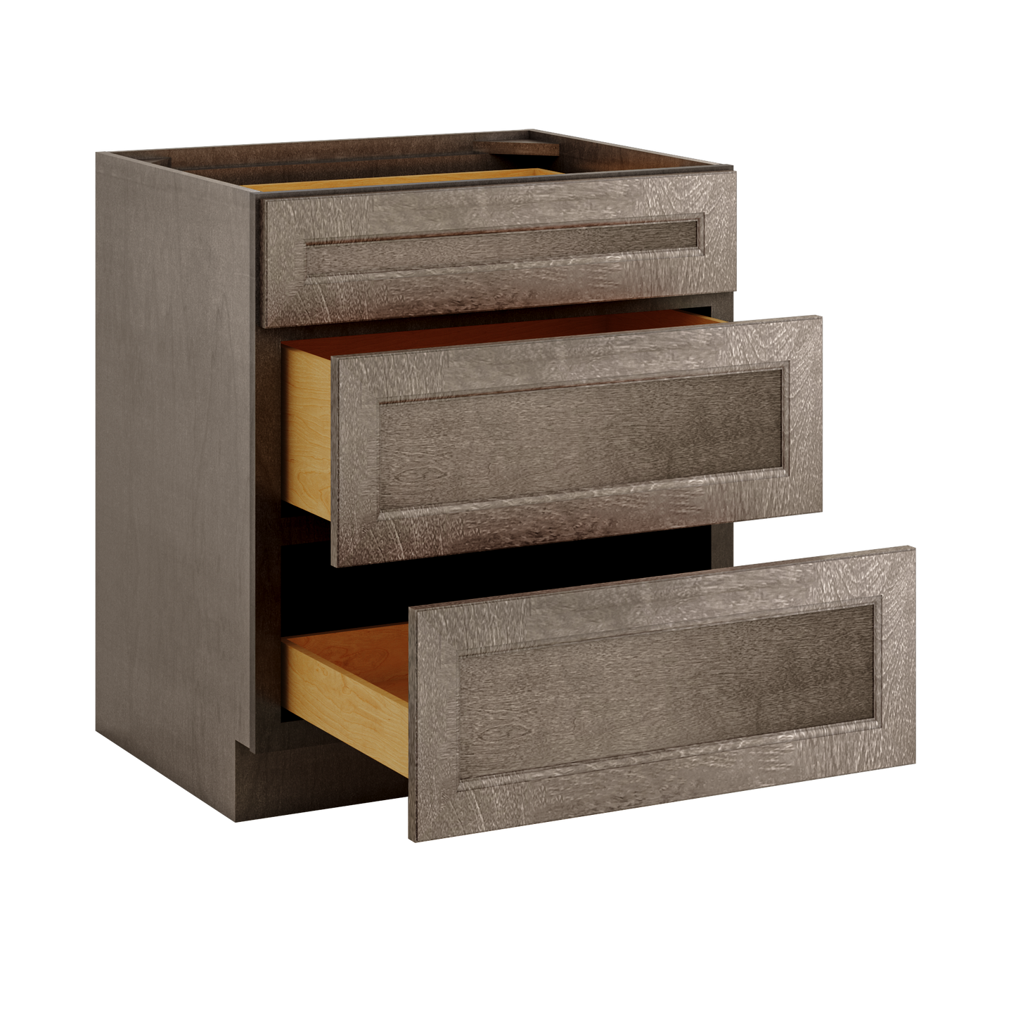 Linen Range Base Kitchen Cabinet LRB30 Milan Slate 30 in. width 34.5 in. height 24 in. depth - Kitchen Cabinets