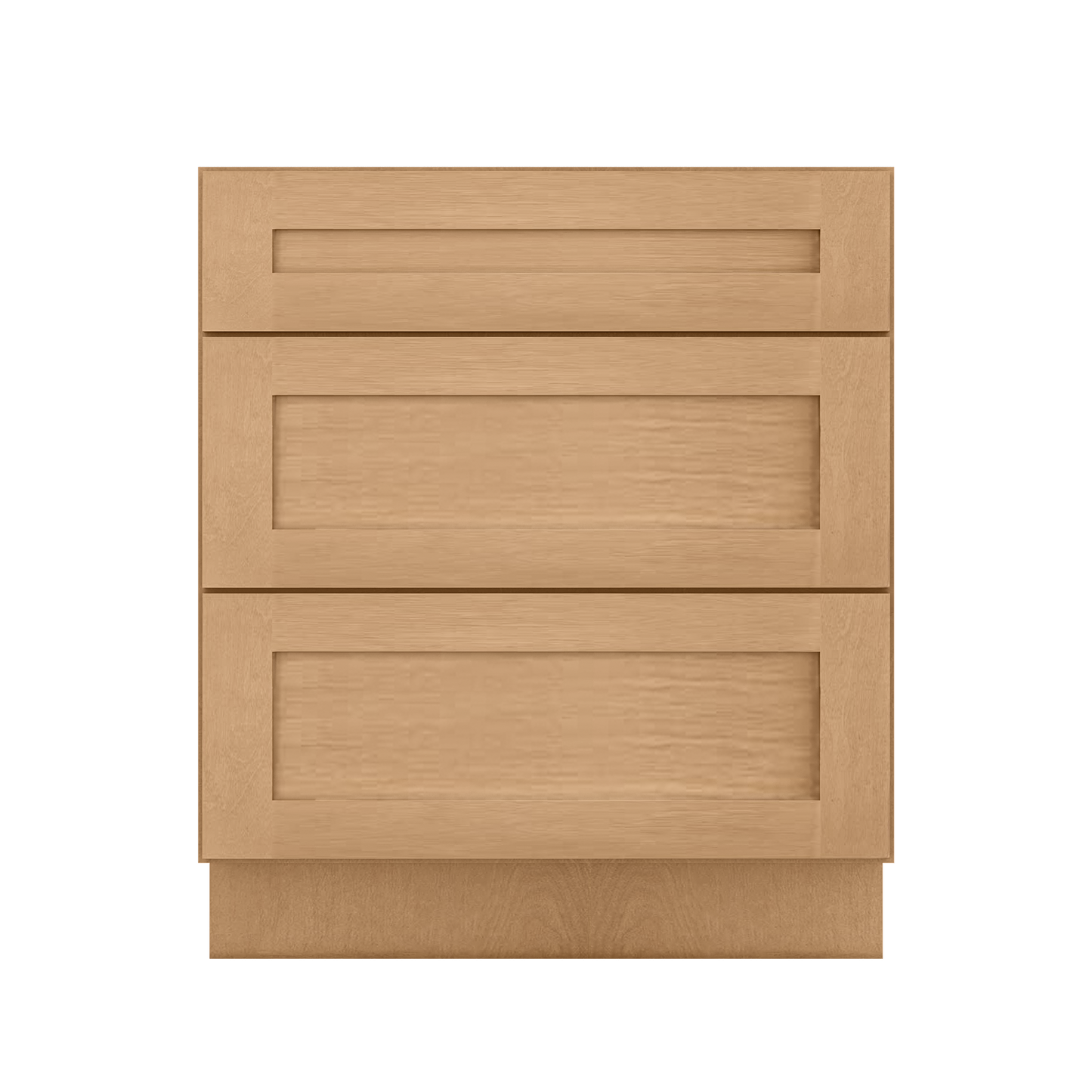 Linen Range Base Kitchen Cabinet LRB30 Shaker Toffee 30 in. width 34.5 in. height 24 in. depth - Kitchen Cabinets