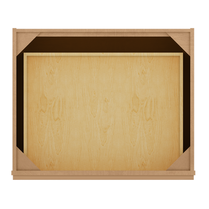 Linen Range Base Kitchen Cabinet LRB30 Shaker Toffee 30 in. width 34.5 in. height 24 in. depth - Kitchen Cabinets