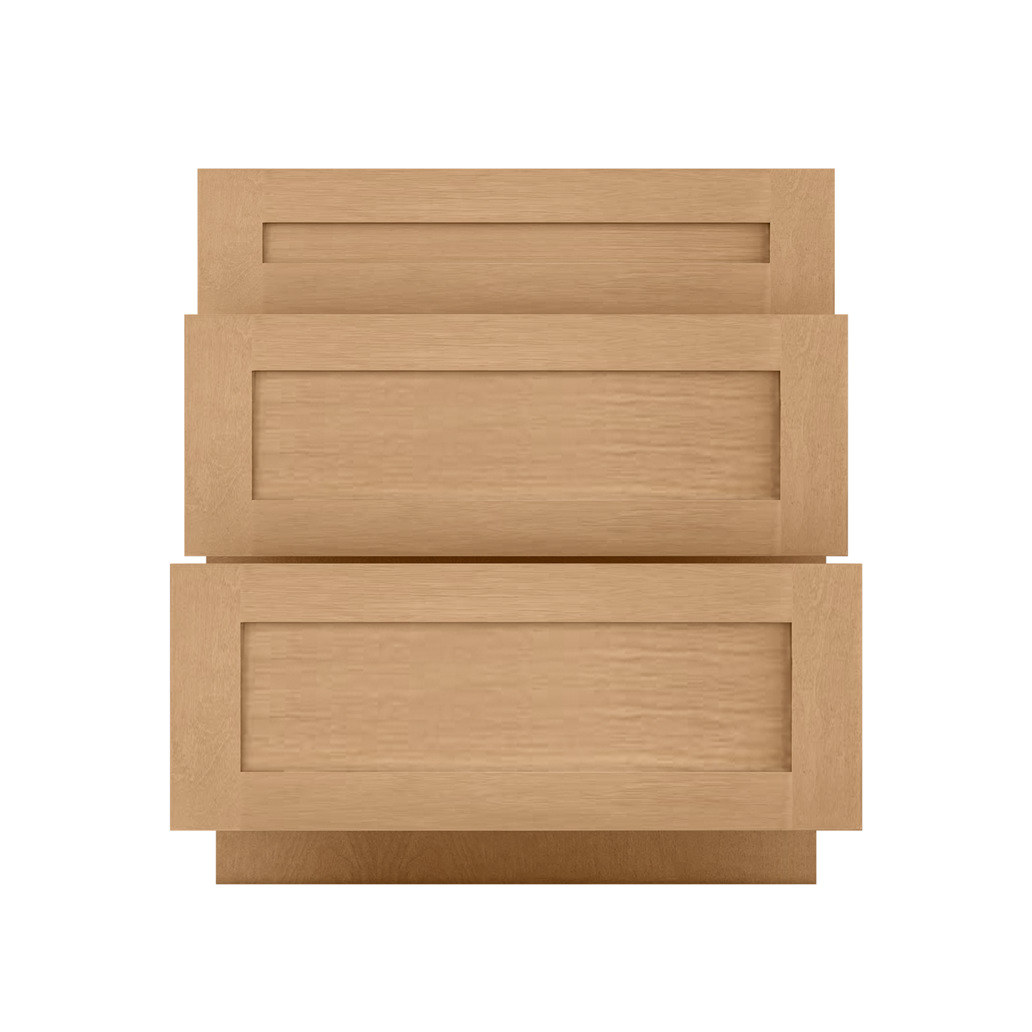 Linen Range Base Kitchen Cabinet LRB30 Shaker Toffee 30 in. width 34.5 in. height 24 in. depth - Kitchen Cabinets