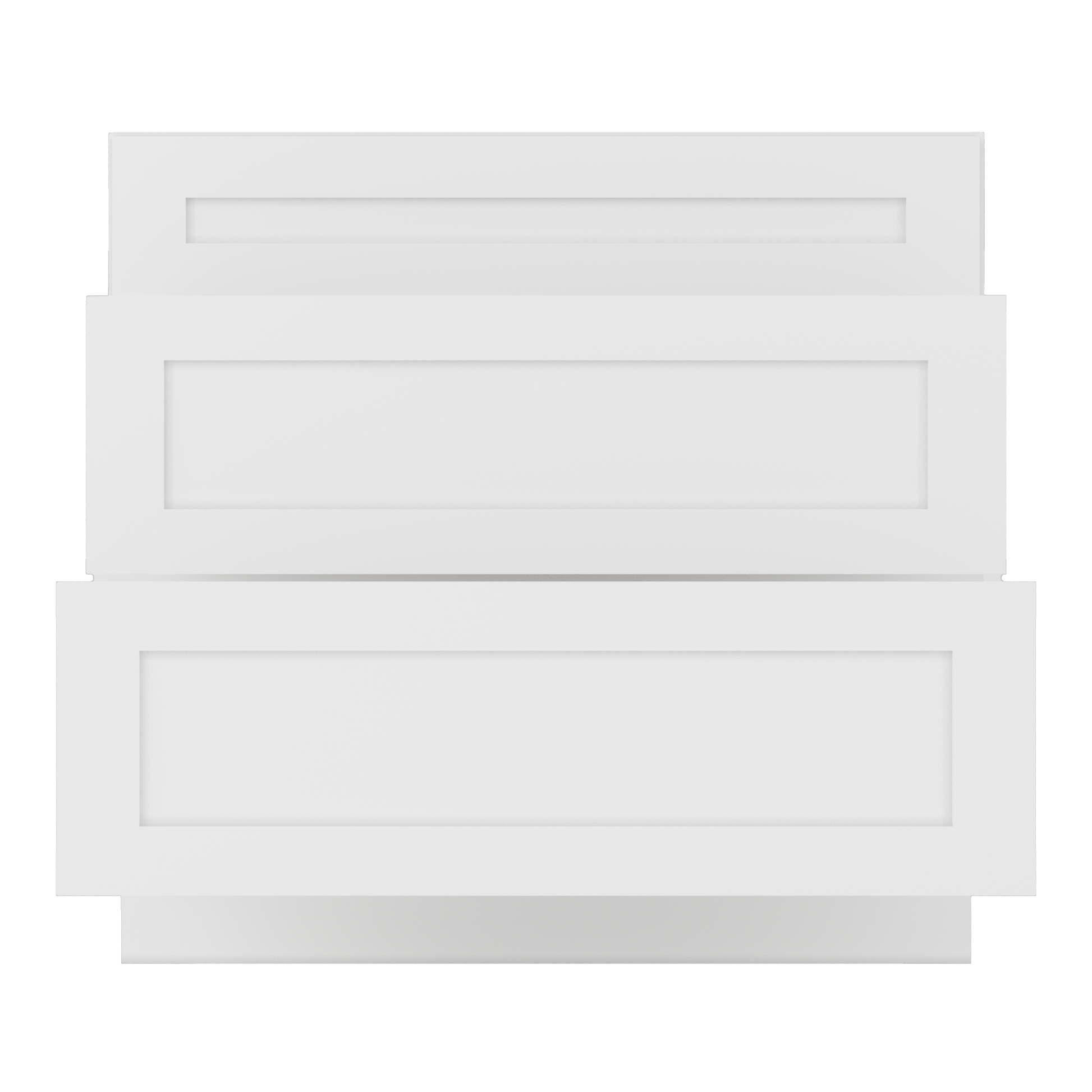 Linen Range Base Kitchen Cabinet LRB36 Alpina White LessCare 36 in. width 34.5 in. height 24 in. depth - Kitchen