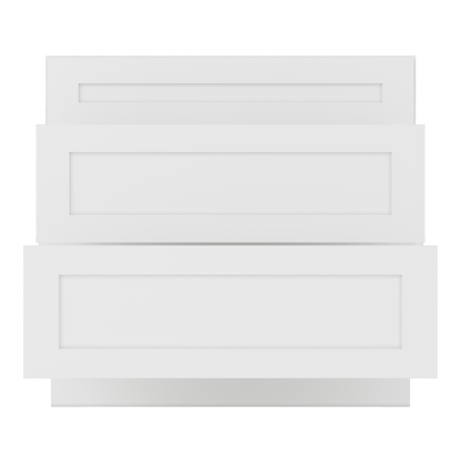 Linen Range Base Kitchen Cabinet LRB36 Alpina White LessCare 36 in. width 34.5 in. height 24 in. depth - Kitchen