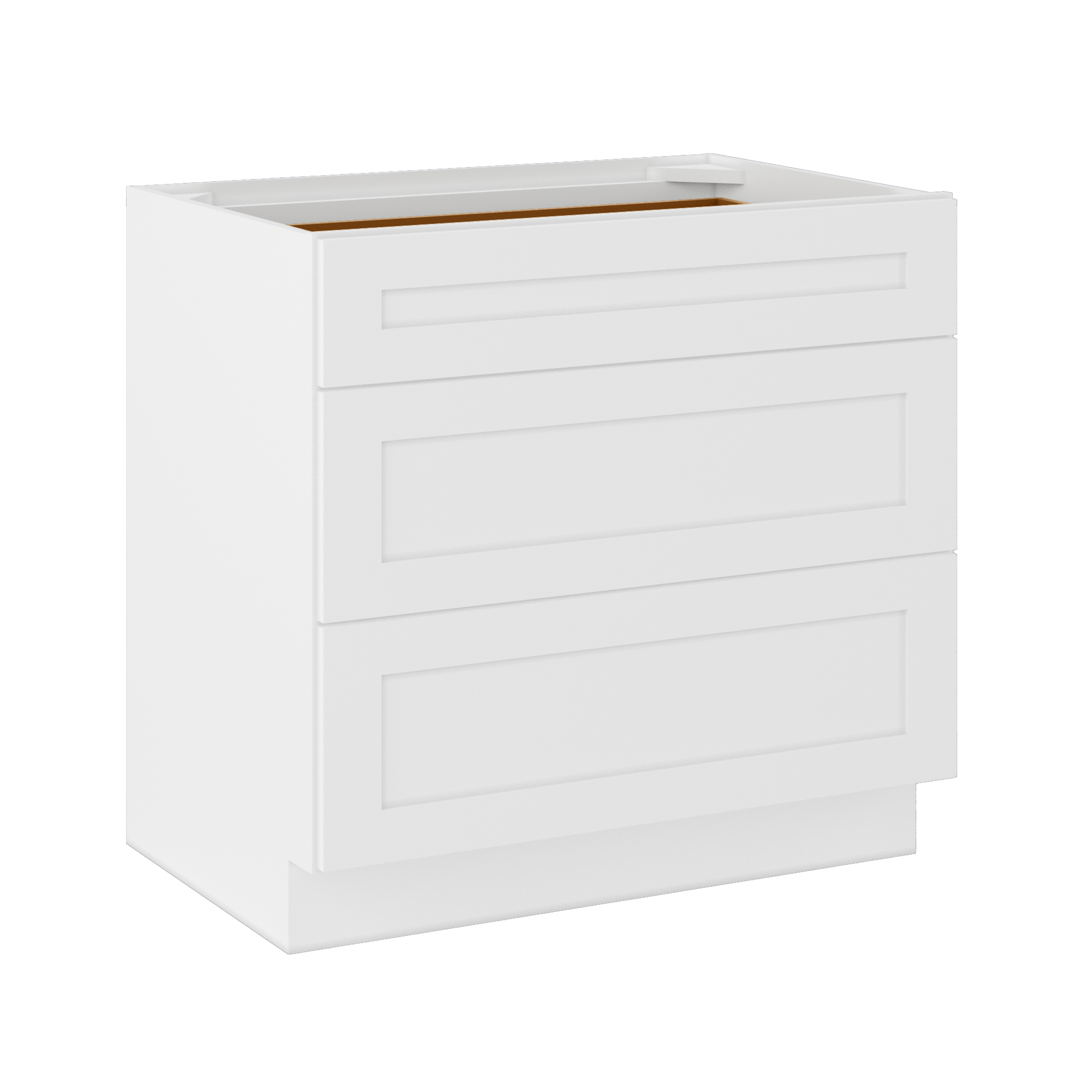 Linen Range Base Kitchen Cabinet LRB36 Alpina White LessCare 36 in. width 34.5 in. height 24 in. depth - Kitchen