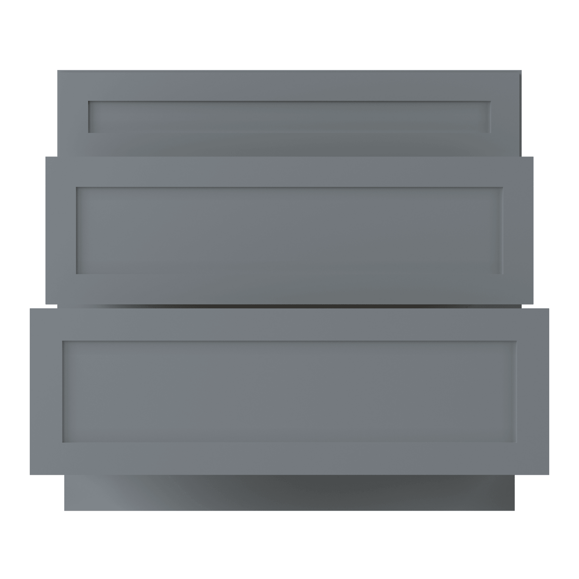 Linen Range Base Kitchen Cabinet LRB36 Colonial Gray LessCare 36 in. width 34.5 in. height 24 in. depth - Kitchen