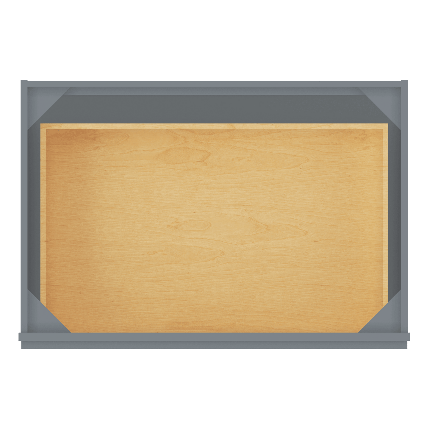 Linen Range Base Kitchen Cabinet LRB36 Colonial Gray LessCare 36 in. width 34.5 in. height 24 in. depth - Kitchen