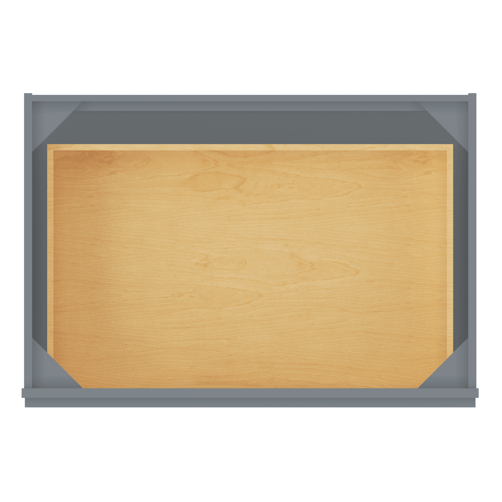 Linen Range Base Kitchen Cabinet LRB36 Colonial Gray LessCare 36 in. width 34.5 in. height 24 in. depth - Kitchen