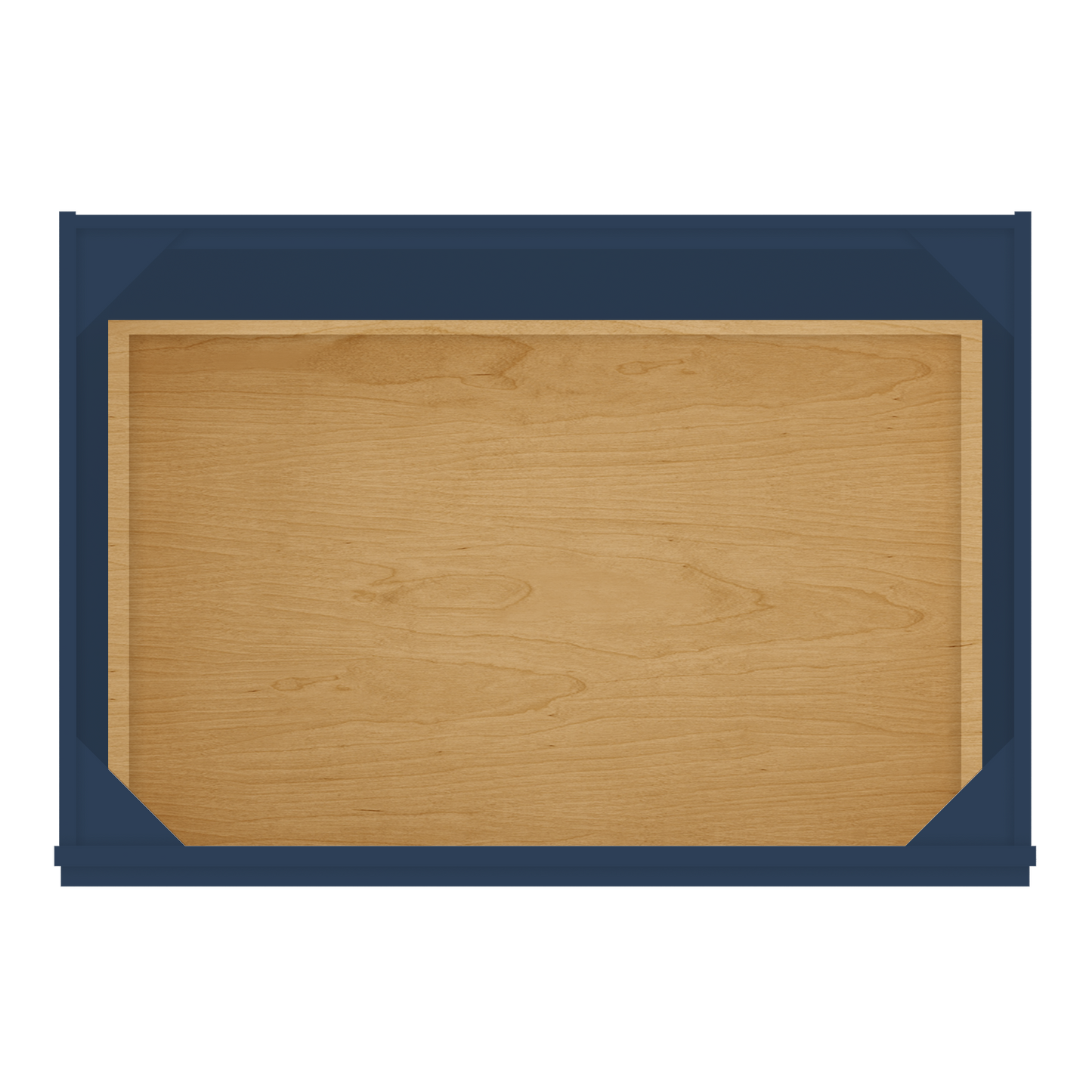 Linen Range Base Kitchen Cabinet LRB36 Danbury Blue LessCare 36 in. width 34.5 in. height 24 in. depth - Kitchen