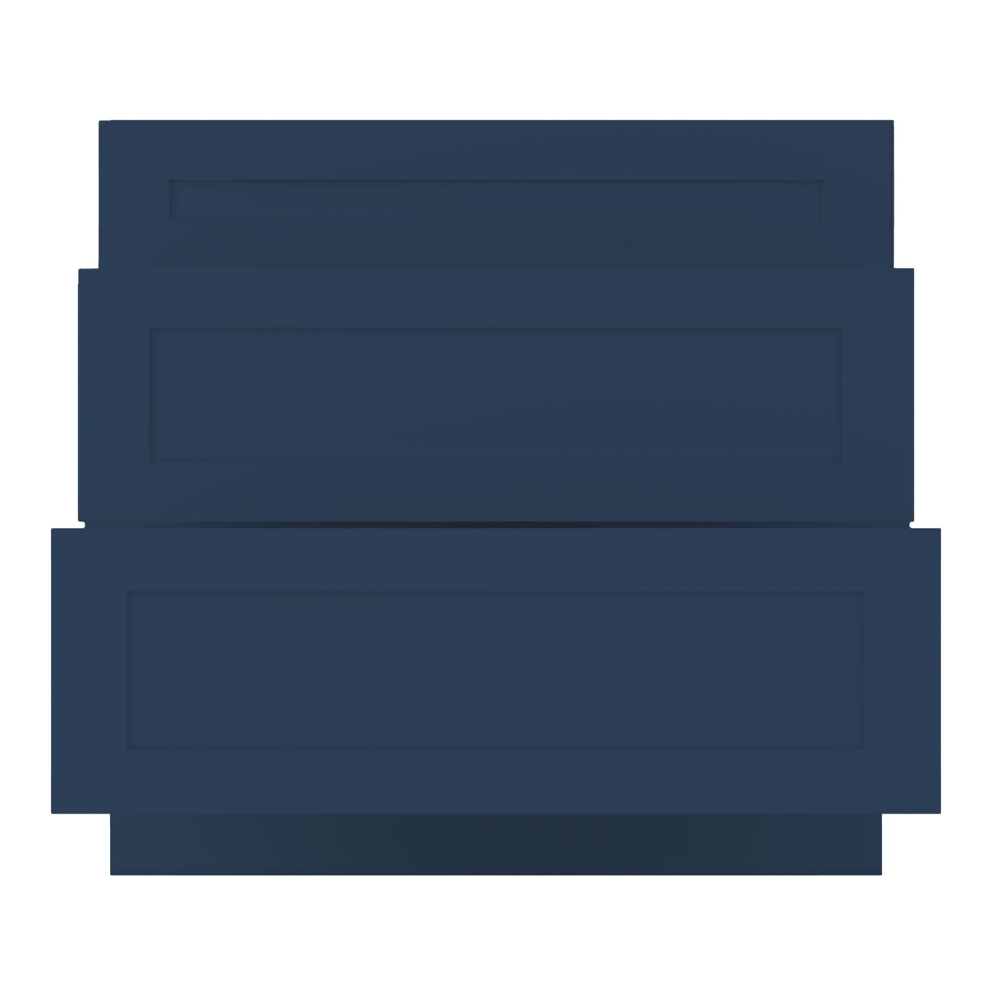 Linen Range Base Kitchen Cabinet LRB36 Danbury Blue LessCare 36 in. width 34.5 in. height 24 in. depth - Kitchen