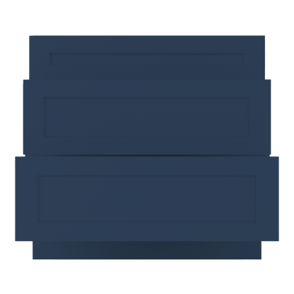 Linen Range Base Kitchen Cabinet LRB36 Danbury Blue LessCare 36 in. width 34.5 in. height 24 in. depth - Kitchen