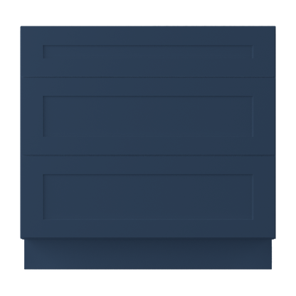 Linen Range Base Kitchen Cabinet LRB36 Danbury Blue LessCare 36 in. width 34.5 in. height 24 in. depth - Kitchen