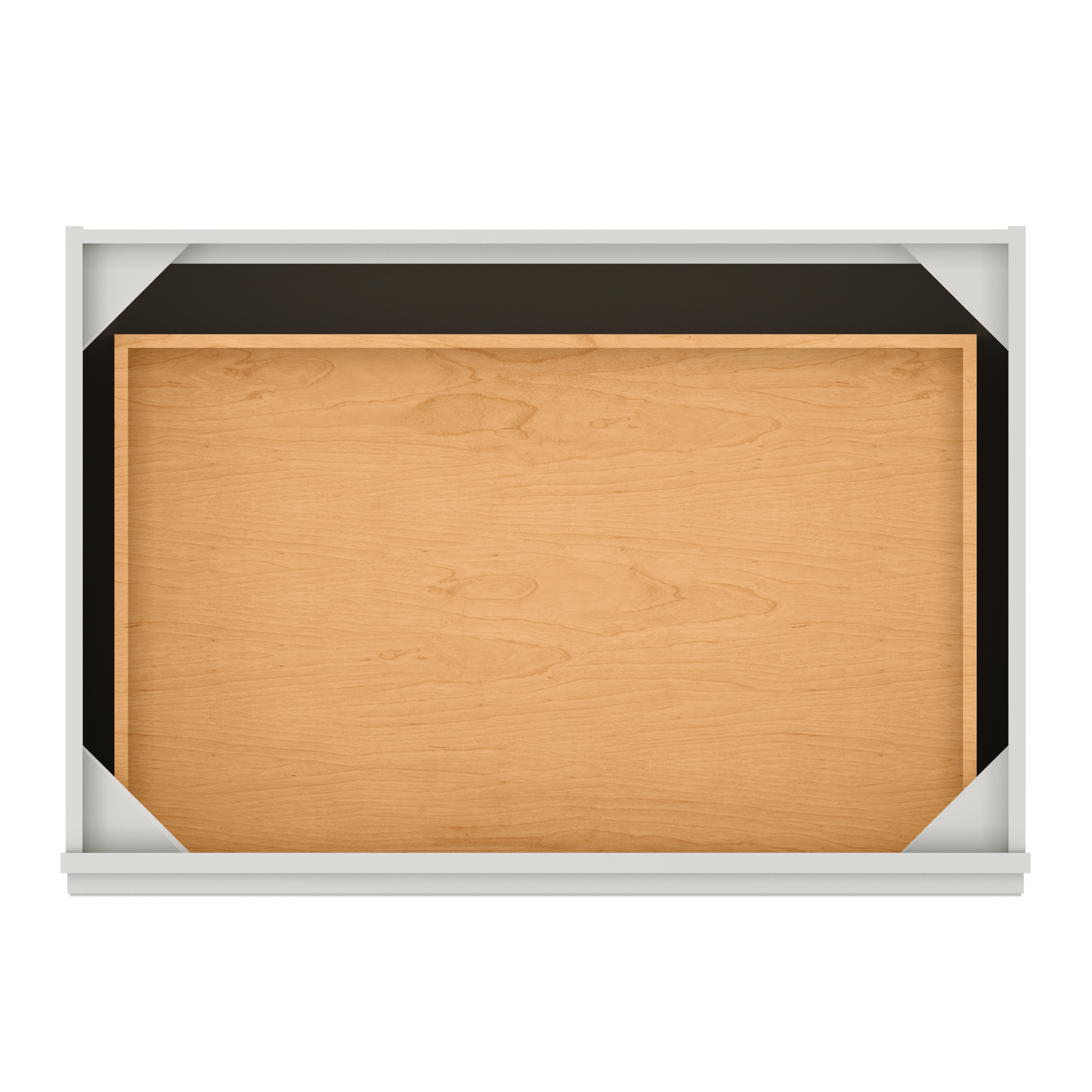 Linen Range Base Kitchen Cabinet LRB36 Milan Pearl 36 in. width 34.5 in. height 24 in. depth - Kitchen Cabinets