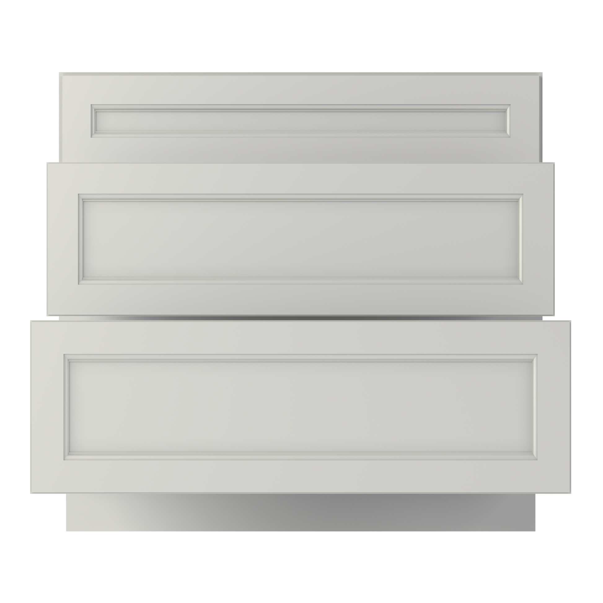 Linen Range Base Kitchen Cabinet LRB36 Milan Pearl 36 in. width 34.5 in. height 24 in. depth - Kitchen Cabinets