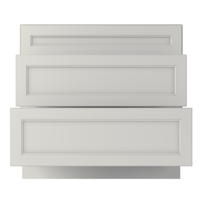 Linen Range Base Kitchen Cabinet LRB36 Milan Pearl 36 in. width 34.5 in. height 24 in. depth - Kitchen Cabinets