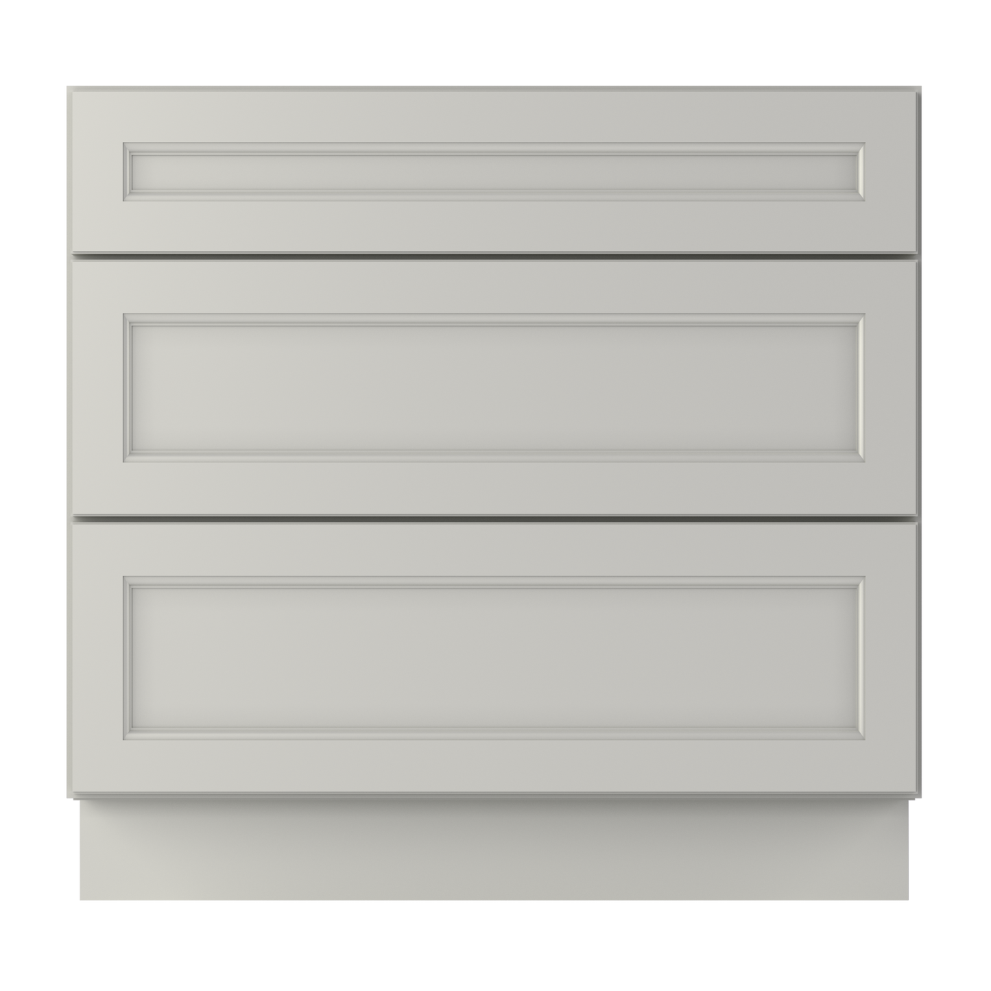 Linen Range Base Kitchen Cabinet LRB36 Milan Pearl 36 in. width 34.5 in. height 24 in. depth - Kitchen Cabinets
