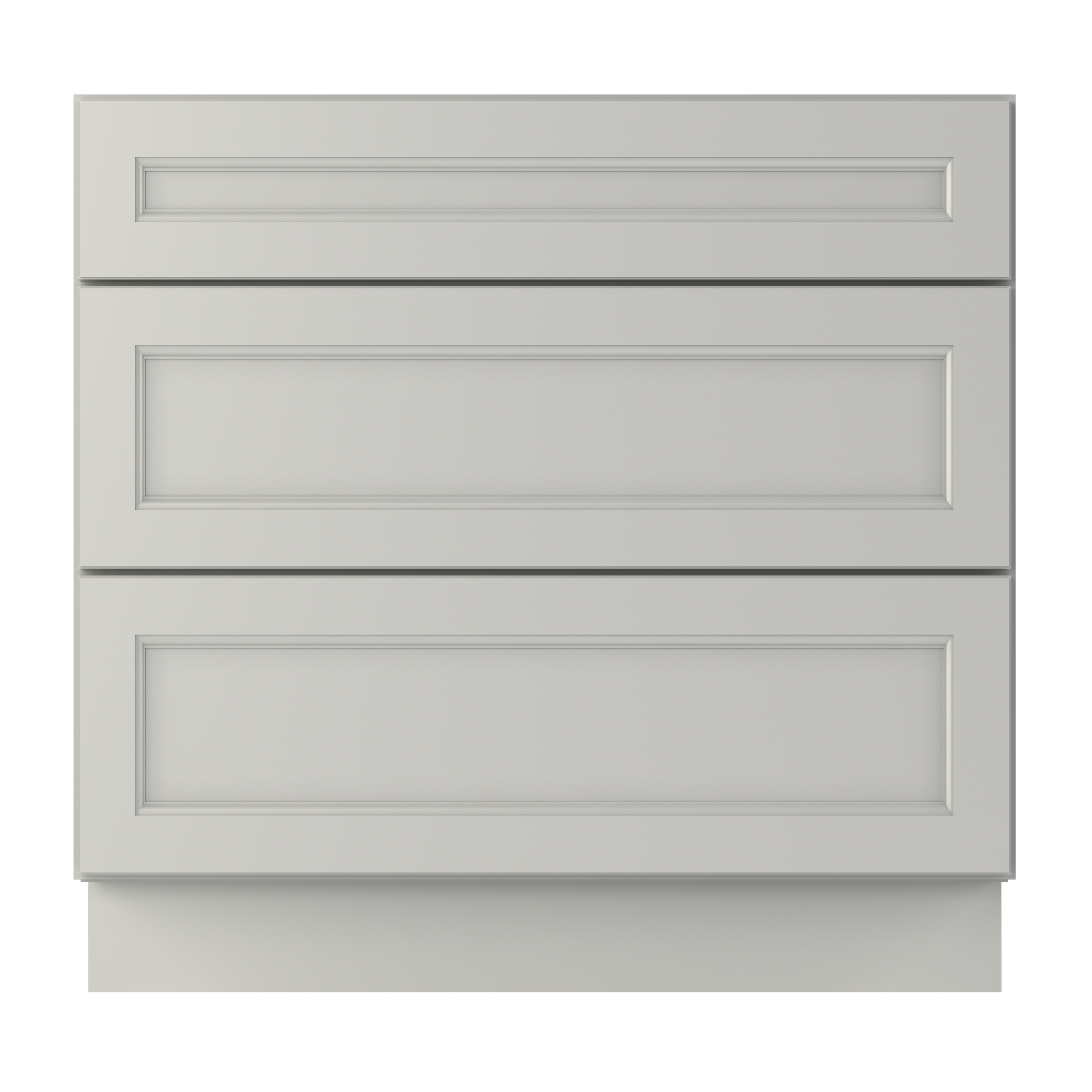 Linen Range Base Kitchen Cabinet LRB36 Milan Pearl 36 in. width 34.5 in. height 24 in. depth - Kitchen Cabinets