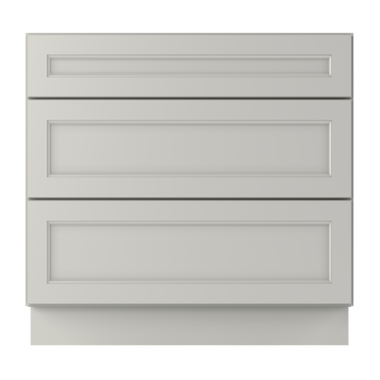 Linen Range Base Kitchen Cabinet LRB36 Milan Pearl 36 in. width 34.5 in. height 24 in. depth - Kitchen Cabinets