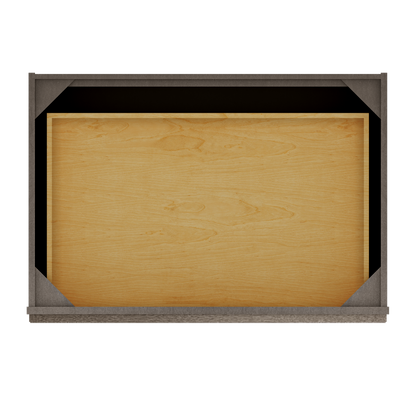 Linen Range Base Kitchen Cabinet LRB36 Milan Slate 36 in. width 34.5 in. height 24 in. depth - Kitchen Cabinets