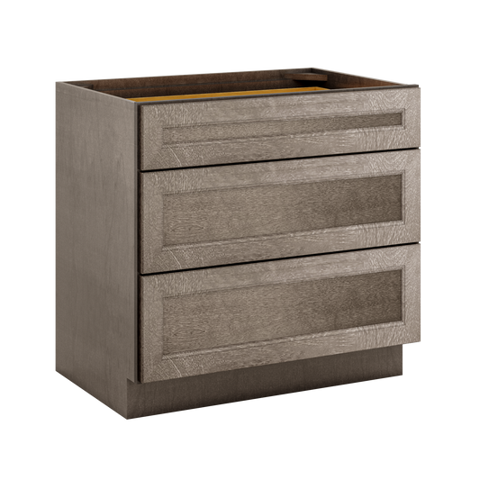 Linen Range Base Kitchen Cabinet LRB36 Milan Slate 36 in. width 34.5 in. height 24 in. depth - Kitchen Cabinets