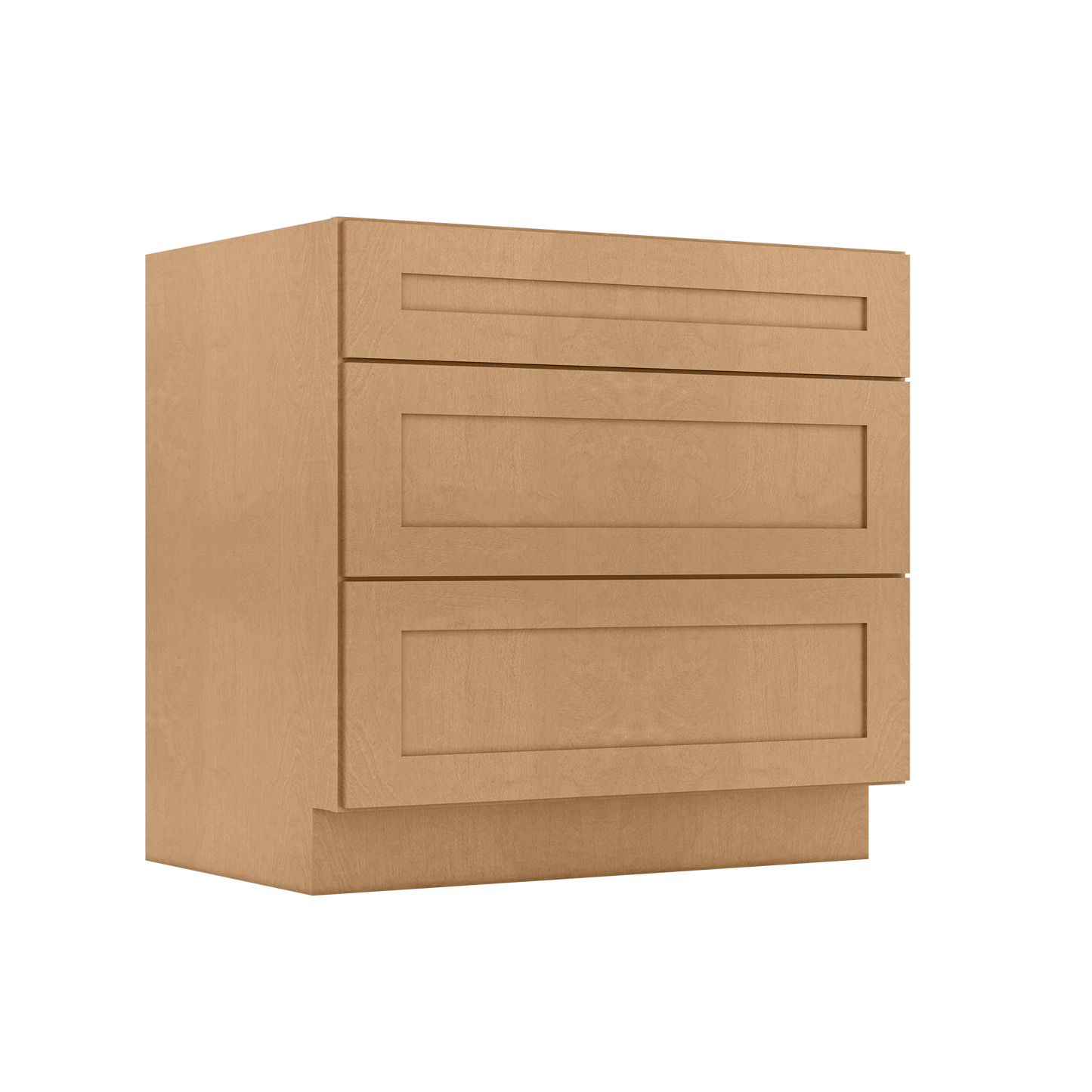 Linen Range Base Kitchen Cabinet LRB36 Shaker Toffee 36 in. width 34.5 in. height 24 in. depth - Kitchen Cabinets