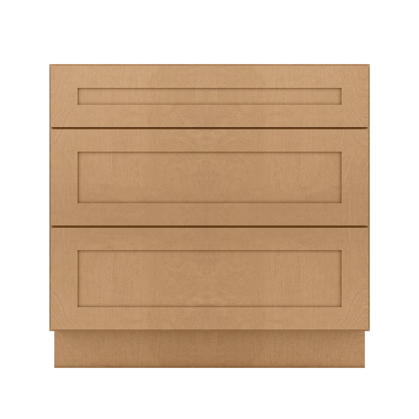 Linen Range Base Kitchen Cabinet LRB36 Shaker Toffee 36 in. width 34.5 in. height 24 in. depth - Kitchen Cabinets