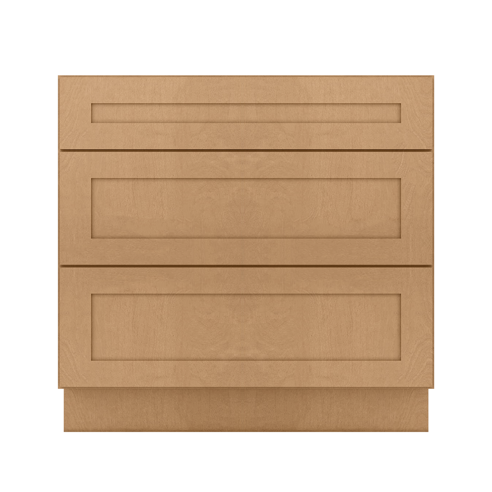 Linen Range Base Kitchen Cabinet LRB36 Shaker Toffee 36 in. width 34.5 in. height 24 in. depth - Kitchen Cabinets