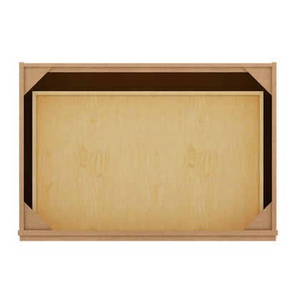 Linen Range Base Kitchen Cabinet LRB36 Shaker Toffee 36 in. width 34.5 in. height 24 in. depth - Kitchen Cabinets