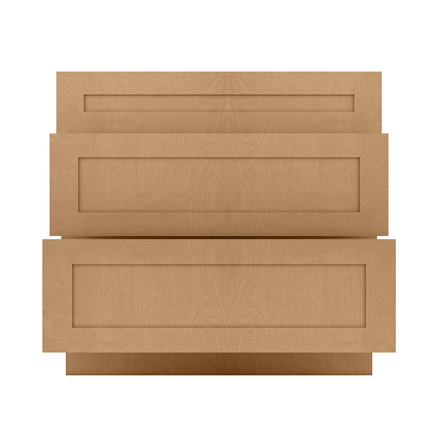 Linen Range Base Kitchen Cabinet LRB36 Shaker Toffee 36 in. width 34.5 in. height 24 in. depth - Kitchen Cabinets
