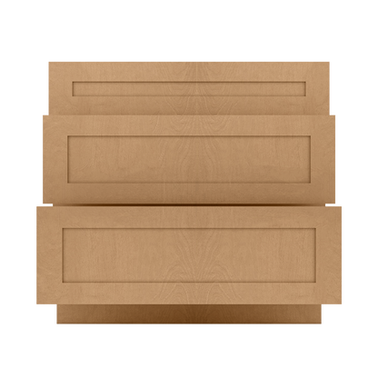 Linen Range Base Kitchen Cabinet LRB36 Shaker Toffee 36 in. width 34.5 in. height 24 in. depth - Kitchen Cabinets