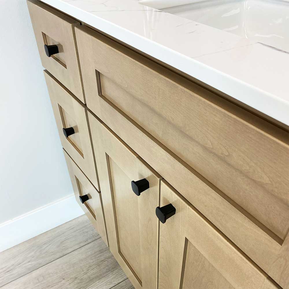 Matte Black Knob H1208-KNOBMB - Hardware