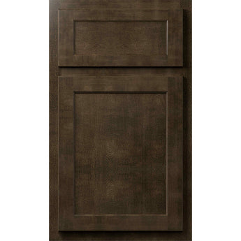 Fabuwood Quest Metro Java Recessed Panel Brown Door Sample