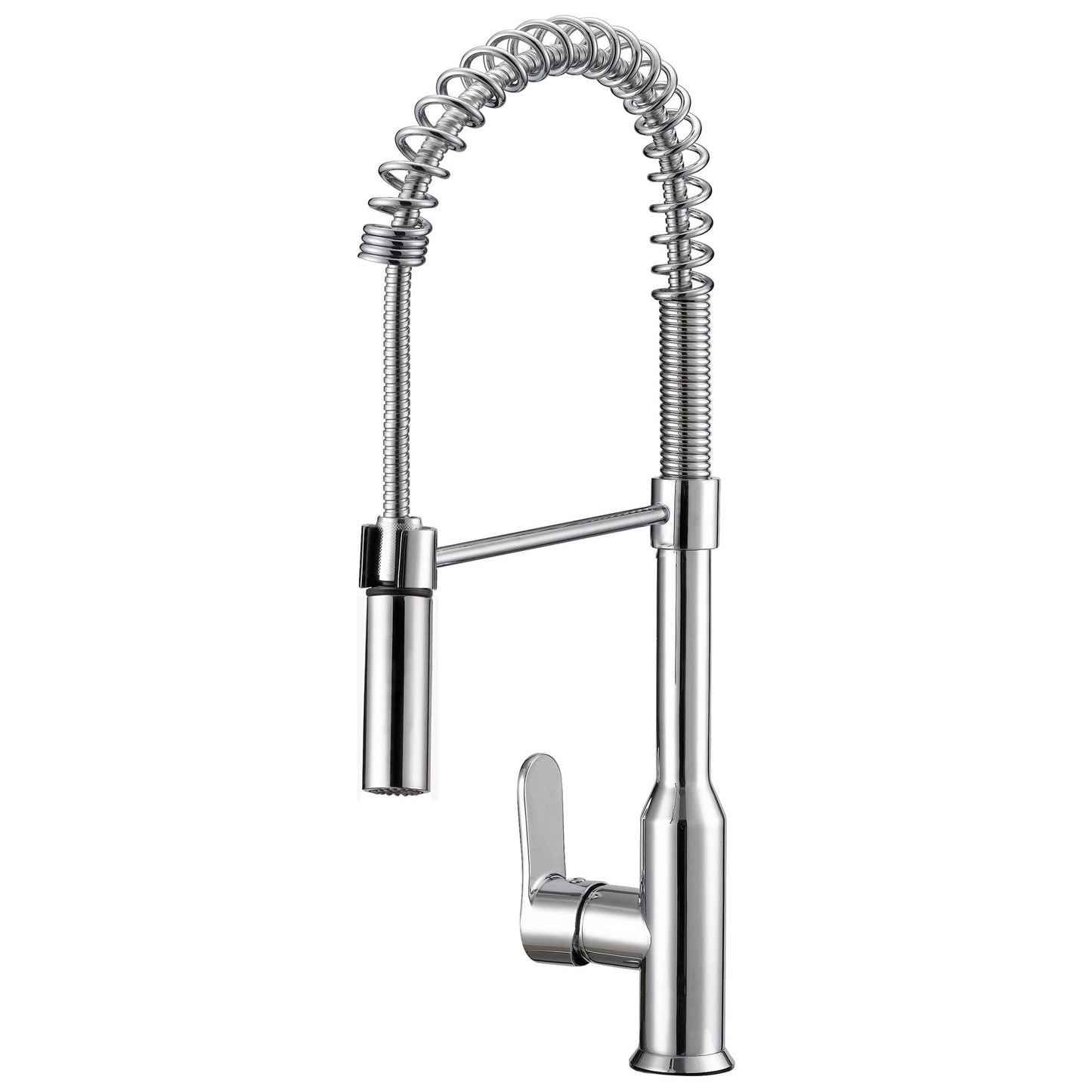 Modern Spring-Type Kitchen Faucet LK18C Chrome - Faucets