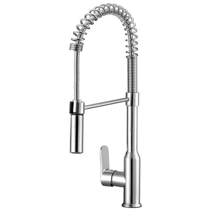 Modern Spring-Type Kitchen Faucet LK18C Chrome - Faucets