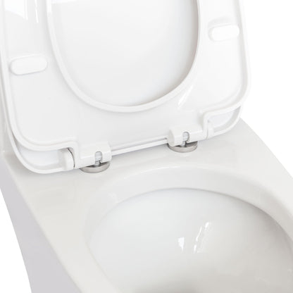Dual Flush Elongated One Piece Ceramic LT3 Toilet.